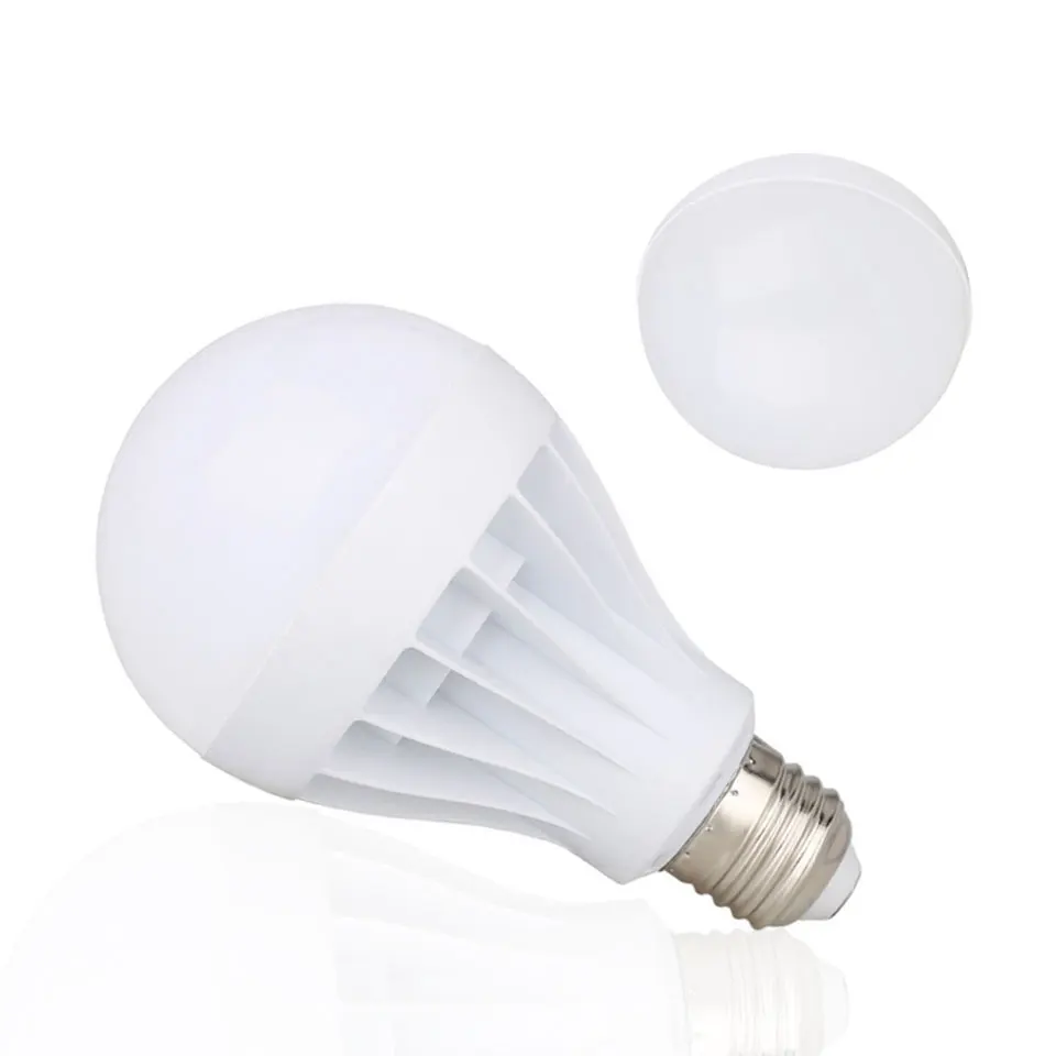 

10PCS/Lot LED Bulb E27 3W 5W 7W 9W 12W SMD 5730 Real Power Led Light Bulb AC 85-265V 220V Cold Warm White Led Spotlight Lamp