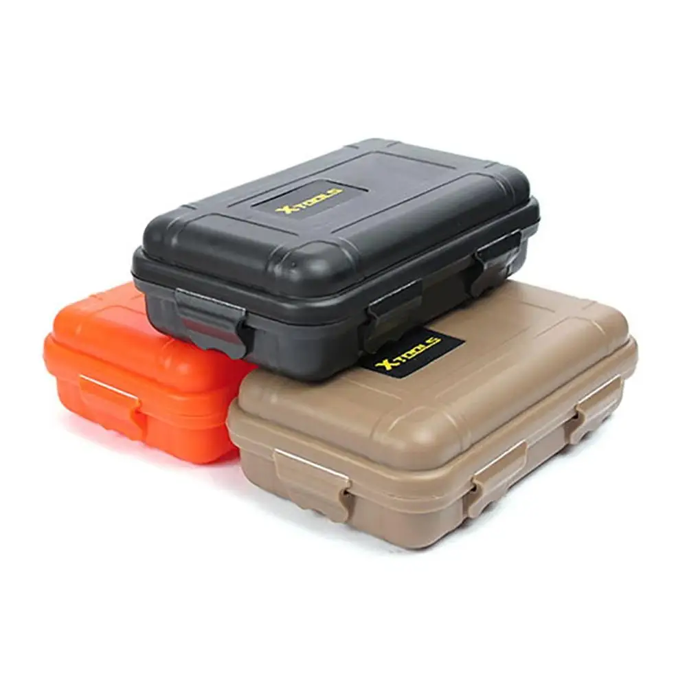 Outdoor Storage Box With Lid Small Portable Waterproof Shockproof Crush-proof (Survival) Tool Organizer Sealed Case Container
Outdoor Storage Box With Lid Small Portable Waterproof Shockproof Crush-proof (Survival) Tool Organizer Sealed Case Container