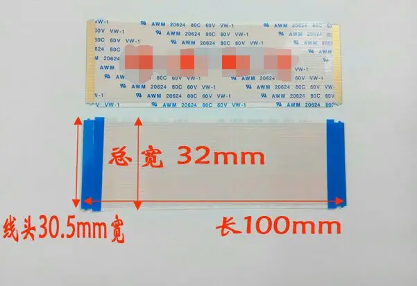 2pcs/lot New original AWM 20624 80C 60V VW-1 60P 100MM long good Working
2pcs/lot New original AWM 20624 80C 60V VW-1 60P 100MM long good Working