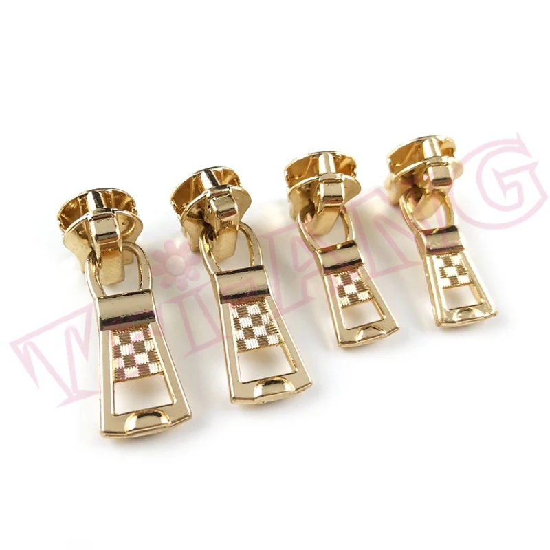 20pcs/lot, Plating Gold Color 5# Metal Zipper Sliders with Small & Big Pulls Available
20pcs/lot, Plating Gold Color 5# Metal Zipper Sliders with Small & Big Pulls Available