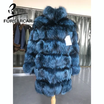 FURSARCAR Natural Real Silver Fox Fur Coat Women Top Quality 80 CM Long Winter Female Jacket With Fur Collar Silver Fox Fur Coat
FURSARCAR Natural Real Silver Fox Fur Coat Women Top Quality 80 CM Long Winter Female Jacket With Fur Collar Silver Fox Fur Coat