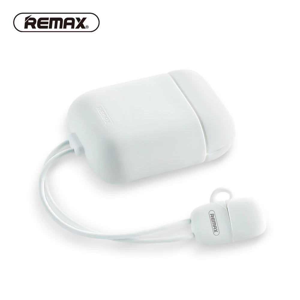 REMAX soft Silicone Skin bag for Airpod Case with 2.1A Charging cable Protective Cover Anti-shock Airpods funda protectora box
REMAX soft Silicone Skin bag for Airpod Case with 2.1A Charging cable Protective Cover Anti-shock Airpods funda protectora box