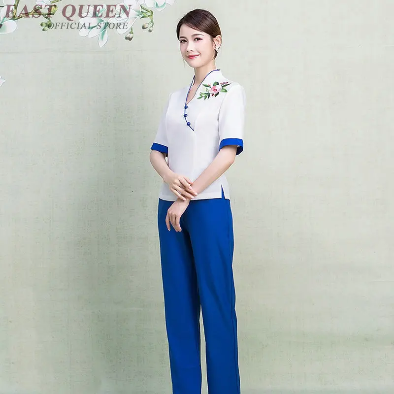 Women Spa thai massage beautician uniform beauty salon waitress beautiful uniforms female hotel pant suits clothing DD1266
Women Spa thai massage beautician uniform beauty salon waitress beautiful uniforms female hotel pant suits clothing DD1266