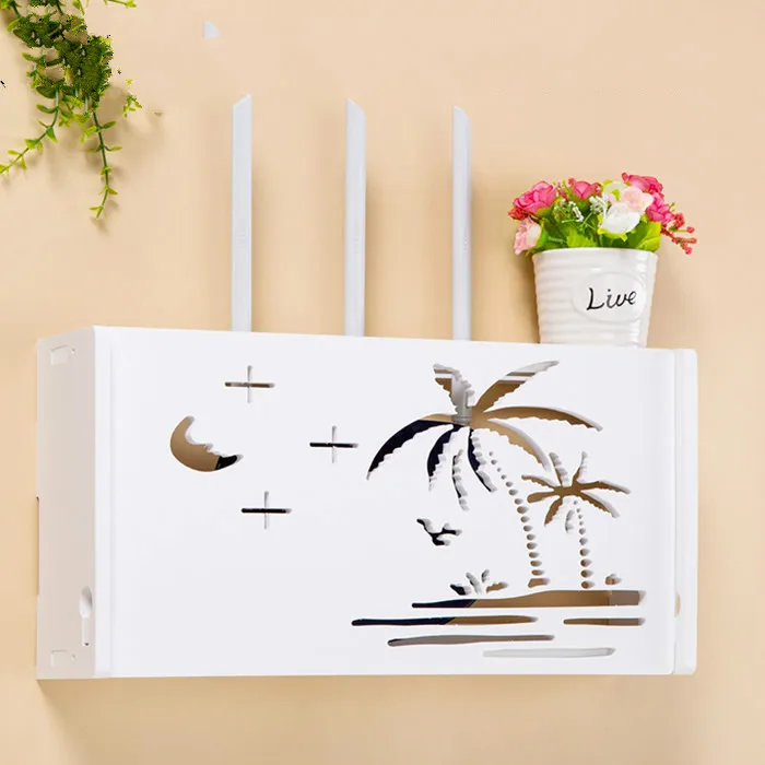 Wireless Wifi Router Storage box Wall Hangings Bracket Cable Storage Rack Home Decor
Wireless Wifi Router Storage box Wall Hangings Bracket Cable Storage Rack Home Decor