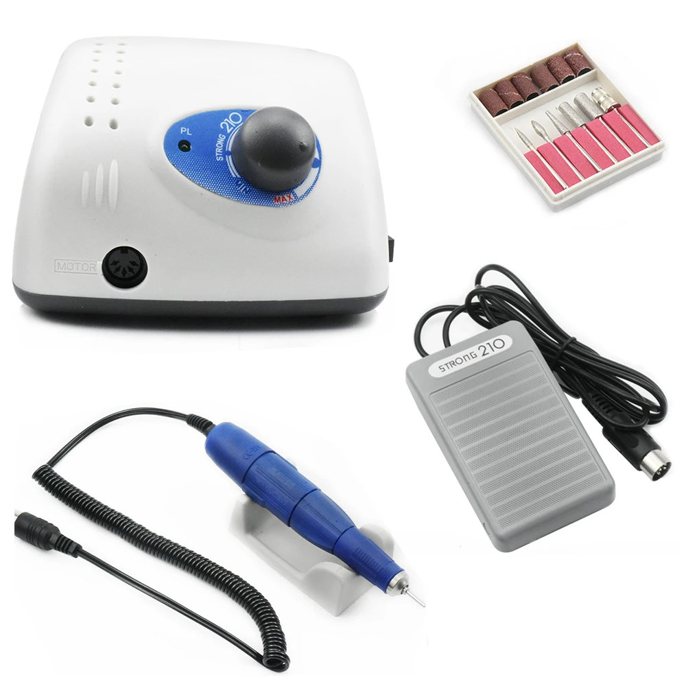 Electric Nail Drill Machine High Quality 65W 35000RPM Manicure Pedicure Machine Nail File Bit Manicure Tool Kits
Electric Nail Drill Machine High Quality 65W 35000RPM Manicure Pedicure Machine Nail File Bit Manicure Tool Kits