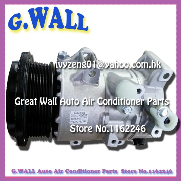 DENSO 6SEU16C COMPRESSOR TOYOTA CAMRY Toyota Hiace Comuter Bus 2.7L 2005-2014 CAR AUTO AC COMPRESSOR AIRCOM
DENSO 6SEU16C COMPRESSOR TOYOTA CAMRY Toyota Hiace Comuter Bus 2.7L 2005-2014 CAR AUTO AC COMPRESSOR AIRCOM
