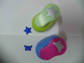 2pcs(2.5cm) butterfly and star shape craft punch set Punch Craft Scrapbooking school Paper Puncher eva hole punch free shipping
2pcs(2.5cm) butterfly and star shape craft punch set Punch Craft Scrapbooking school Paper Puncher eva hole punch free shipping