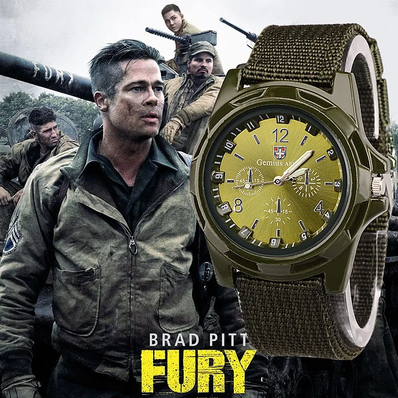 Reloj 2019 Fashion Men Large Dial Military Quartz Gemius Army Watch Nylon Band Sport watches Clock Wristwatch Relogio Masculino
Reloj 2019 Fashion Men Large Dial Military Quartz Gemius Army Watch Nylon Band Sport watches Clock Wristwatch Relogio Masculino