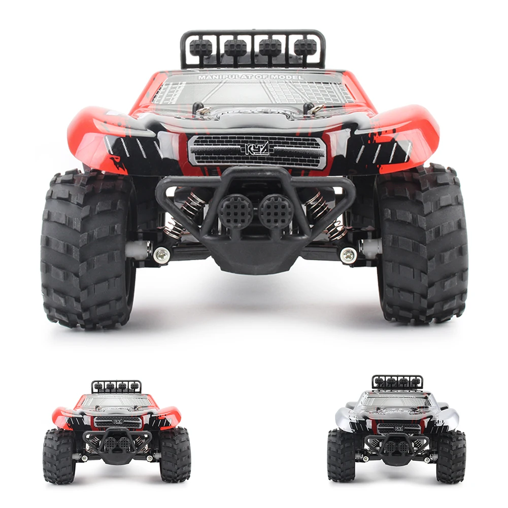 1:18 48KM/H 2.4G RC Car Toys Gift Electric Remote Control Climbing Off Road Kids Big Tire Truck High Speed Machines Model` 
1:18 48KM/H 2.4G RC Car Toys Gift Electric Remote Control Climbing Off Road Kids Big Tire Truck High Speed Machines Model`