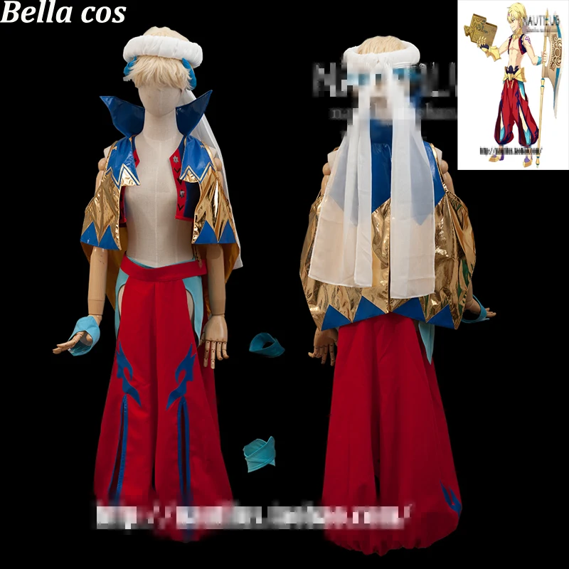Custom size Fate Grand Order Gilgamesh cosplay costume man uniform Halloween Carnival Anime clothes outfits cos free shipping
Custom size Fate Grand Order Gilgamesh cosplay costume man uniform Halloween Carnival Anime clothes outfits cos free shipping