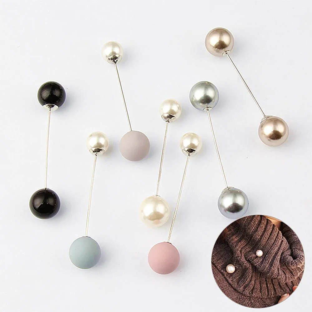 1Pc Woman/Girl Simulated Pearls Brooch Classic Charm High Quality Accessories Simple Brooches Pins For Women Double Pearls
1Pc Woman/Girl Simulated Pearls Brooch Classic Charm High Quality Accessories Simple Brooches Pins For Women Double Pearls