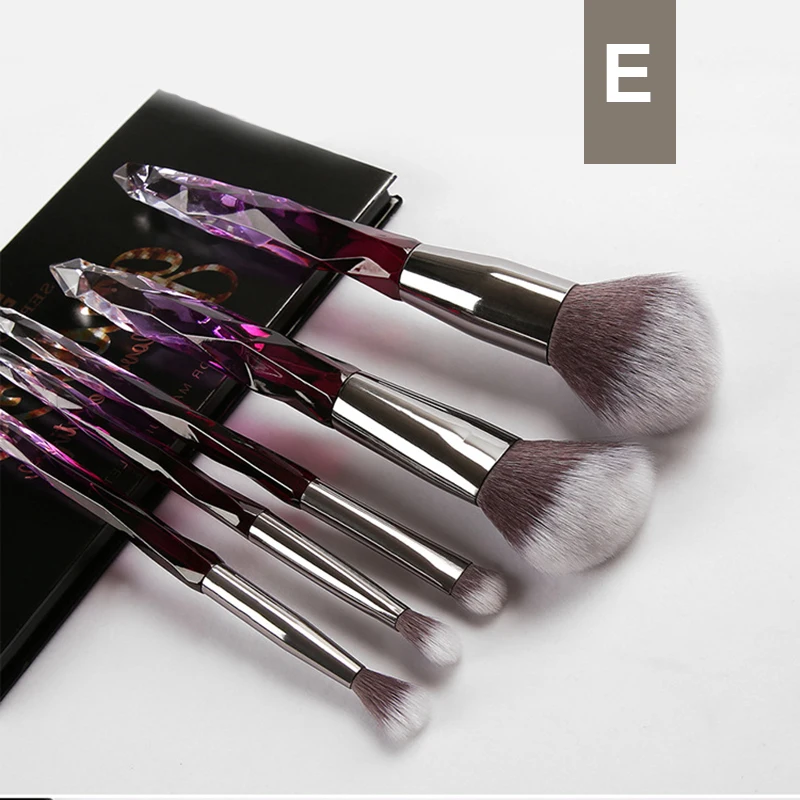5Pcs Crystal Style Makeup Brushes Set Powder Foundation Eye Blush Brush Cosmetic Professional Makeup Brush Kit Tools
5Pcs Crystal Style Makeup Brushes Set Powder Foundation Eye Blush Brush Cosmetic Professional Makeup Brush Kit Tools
