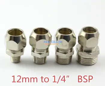 5 Pieces Brass 12mm to 1/4" BSP Compression Connector Fitting Fuel Air Gas Water Hose Connector Coupler
5 Pieces Brass 12mm to 1/4" BSP Compression Connector Fitting Fuel Air Gas Water Hose Connector Coupler