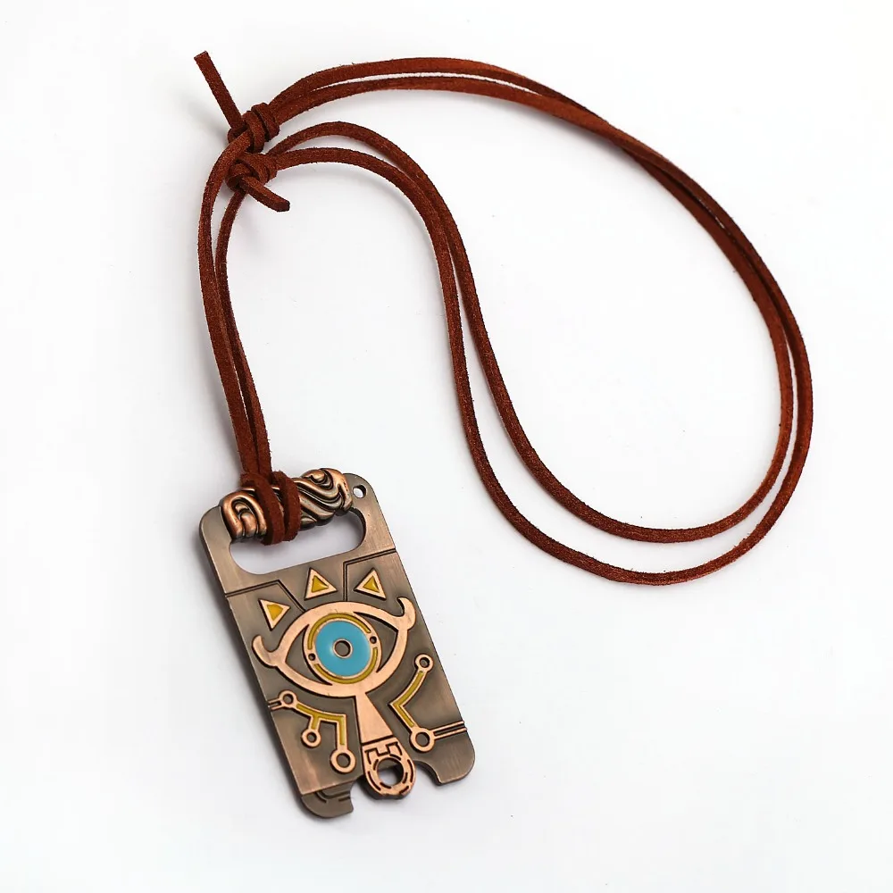 Legend of Zelda Necklace Big Eye Breath of the Wild Metal Rope Chain Pendant Men Women Necklaces Jewelry Accessories
Legend of Zelda Necklace Big Eye Breath of the Wild Metal Rope Chain Pendant Men Women Necklaces Jewelry Accessories
