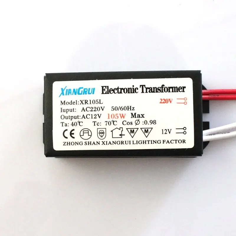 AC220V 50W 12V Power Supply LED Driver Adapter Transformer Switch For Lights Halogen Light Lighting | Лампы и освещение