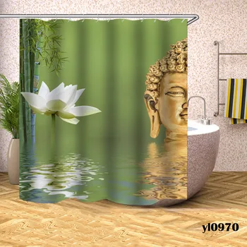 Lotus Flowers Shower Curtains Waterproof Bath Curtains For Bathroom Bathtub Large Wide Bathing Cover 12pcs Hooks Rideau De Bain
Lotus Flowers Shower Curtains Waterproof Bath Curtains For Bathroom Bathtub Large Wide Bathing Cover 12pcs Hooks Rideau De Bain