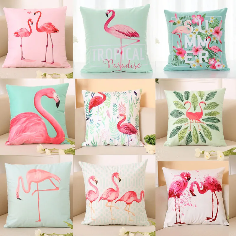 40cm x 40cm 1PC Colorful Flamingo Home Sofa Cushion Cover Throw Back Waist Cushion Cover15 Style
40cm x 40cm 1PC Colorful Flamingo Home Sofa Cushion Cover Throw Back Waist Cushion Cover15 Style