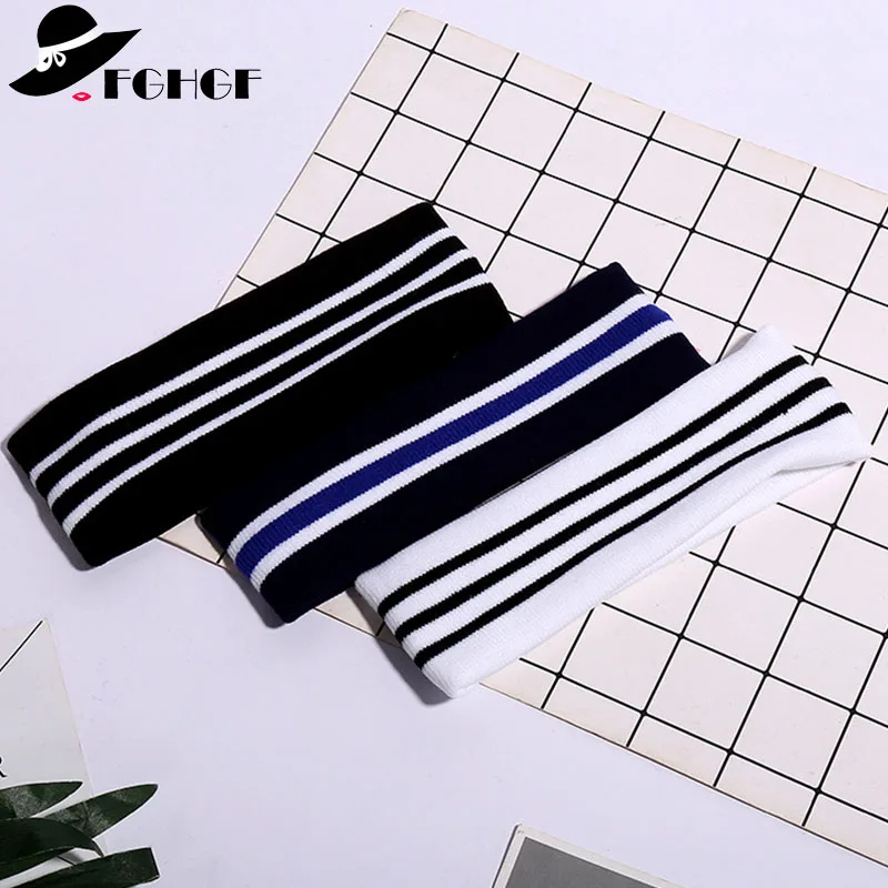FGHGF Unisex Striped Headband Stretch Elastic Cotton Hairband Men Sweatband Women Headwrap Teen Girl Fashion Hair Accessories
FGHGF Unisex Striped Headband Stretch Elastic Cotton Hairband Men Sweatband Women Headwrap Teen Girl Fashion Hair Accessories