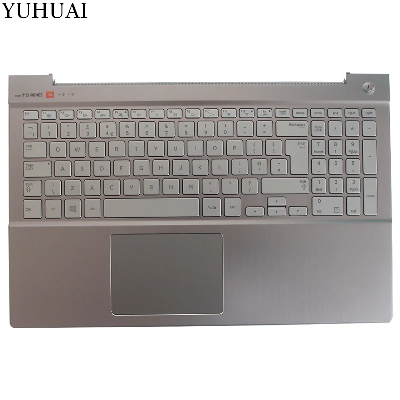 NEW UK keyboard for samsung NP770Z5E 780Z5E NP780Z5E NP880Z5E UK keyboard Silver with Palmrest Cover BA75-04327E
NEW UK keyboard for samsung NP770Z5E 780Z5E NP780Z5E NP880Z5E UK keyboard Silver with Palmrest Cover BA75-04327E