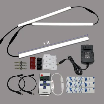 HAMRVL IR remote control Dimmable Under Cabinet Light Kitchen LED bar light 3*0.3m 5050 Hard Rigid Bar 3pcs/set
HAMRVL IR remote control Dimmable Under Cabinet Light Kitchen LED bar light 3*0.3m 5050 Hard Rigid Bar 3pcs/set