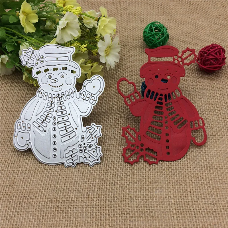 Metal Christmas Snowman Template Die Cutting Dies Stencils for DIY Scrapbooking Photo Album Embossing Folder DIY Paper Cards
Metal Christmas Snowman Template Die Cutting Dies Stencils for DIY Scrapbooking Photo Album Embossing Folder DIY Paper Cards