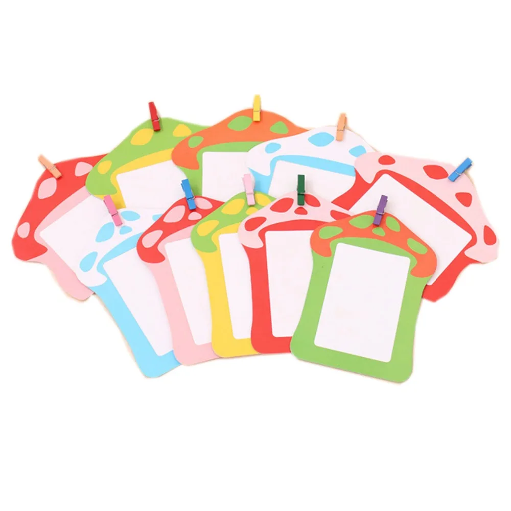Cute Mushroom Wall Decor Hanging Film Frame for Fujifilm Instax Wide 300/210 Films - Pack 10pcs String & Wooden Clips
Cute Mushroom Wall Decor Hanging Film Frame for Fujifilm Instax Wide 300/210 Films - Pack 10pcs String & Wooden Clips