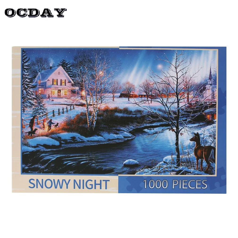 OCDAY 1000 pieces DIY Puzzle Kids Jigsaw Puzzles Assembled Landscape Paper Jigsaw Educational Toys Kids Gifts Van Gogh Painting
OCDAY 1000 pieces DIY Puzzle Kids Jigsaw Puzzles Assembled Landscape Paper Jigsaw Educational Toys Kids Gifts Van Gogh Painting