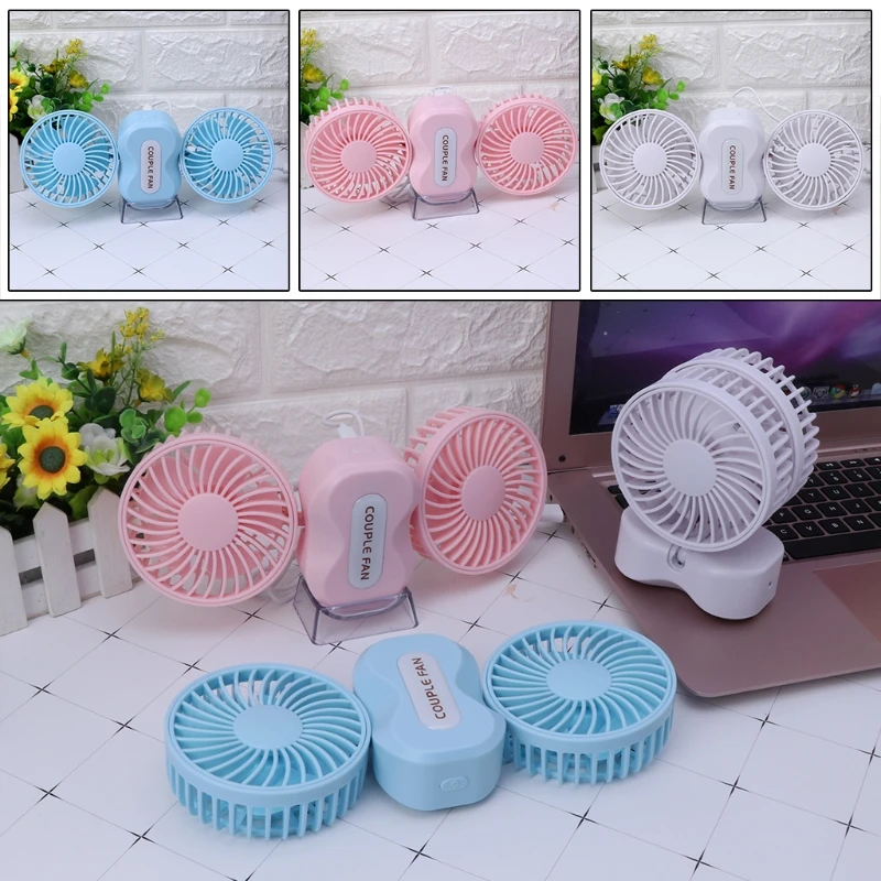 MEXI Portable Couples Fan Rechargeable Battery Air Conditioning 2 Motors Fans USB
MEXI Portable Couples Fan Rechargeable Battery Air Conditioning 2 Motors Fans USB