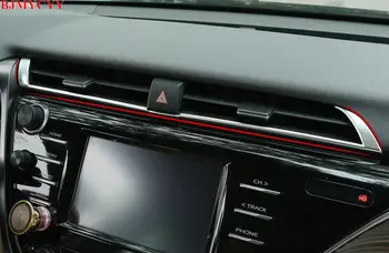 BJMYCYY Car styling Car dashboard out of the tuyere frame patch bright strip For Toyota Camry 2018
BJMYCYY Car styling Car dashboard out of the tuyere frame patch bright strip For Toyota Camry 2018