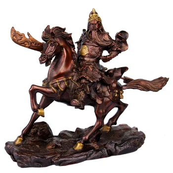 SHUN brass horse riding Guan Gong statue God of wealth Guan Yu Dadao Guan Erye Copper Home Decoration
SHUN brass horse riding Guan Gong statue God of wealth Guan Yu Dadao Guan Erye Copper Home Decoration