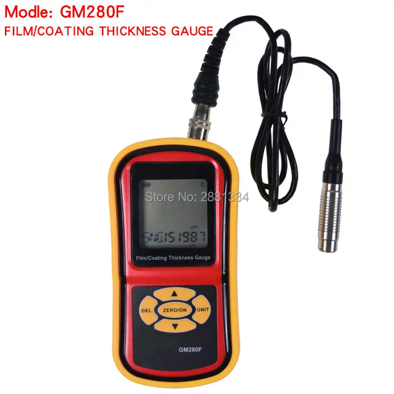 Hight quality GM280F Magnetic eddy current filmpaint thickness gauge galvanizing film thickness gauge tester
Hight quality GM280F Magnetic eddy current filmpaint thickness gauge galvanizing film thickness gauge tester