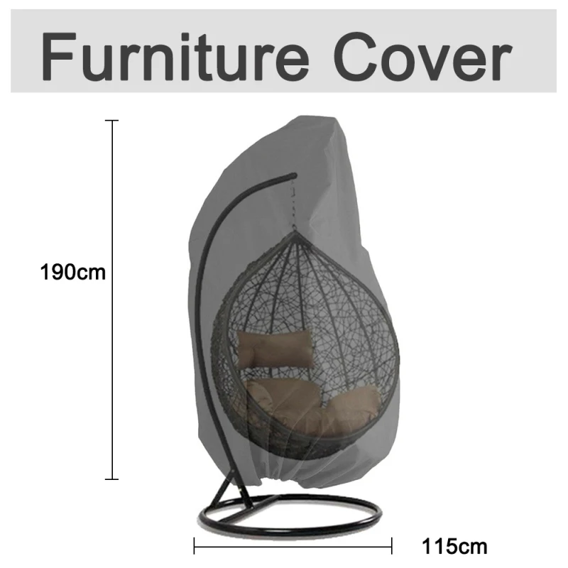 Outdoor Patio Hanging Covers for Wicker Chairs Egg Swing Chair Covers S Heavy Duty Water Resistant Windproof Rainproof Kitchen
Outdoor Patio Hanging Covers for Wicker Chairs Egg Swing Chair Covers S Heavy Duty Water Resistant Windproof Rainproof Kitchen