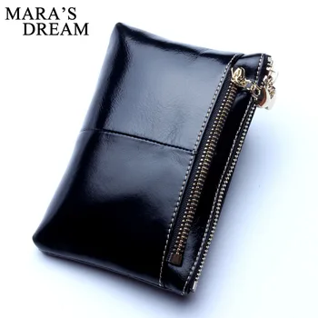 Mara's Dream Women Wallet Female Genuine Leather Women Wallet Coin Purse Small Card Holder With Zipper Clamp For Money Wallet 
Mara's Dream Women Wallet Female Genuine Leather Women Wallet Coin Purse Small Card Holder With Zipper Clamp For Money Wallet