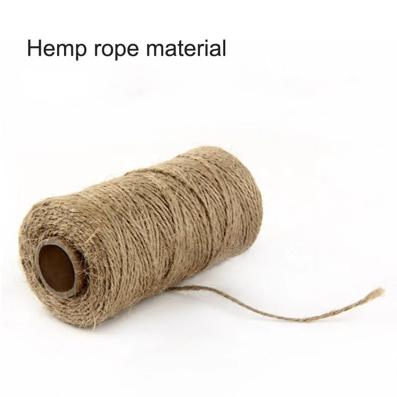 Twine Burlap String Natural Jute Craft Decor Wrapping Cords Thread Hemp Rope Florists 100m Party Wedding Gift DIY Scrapbooking
Twine Burlap String Natural Jute Craft Decor Wrapping Cords Thread Hemp Rope Florists 100m Party Wedding Gift DIY Scrapbooking