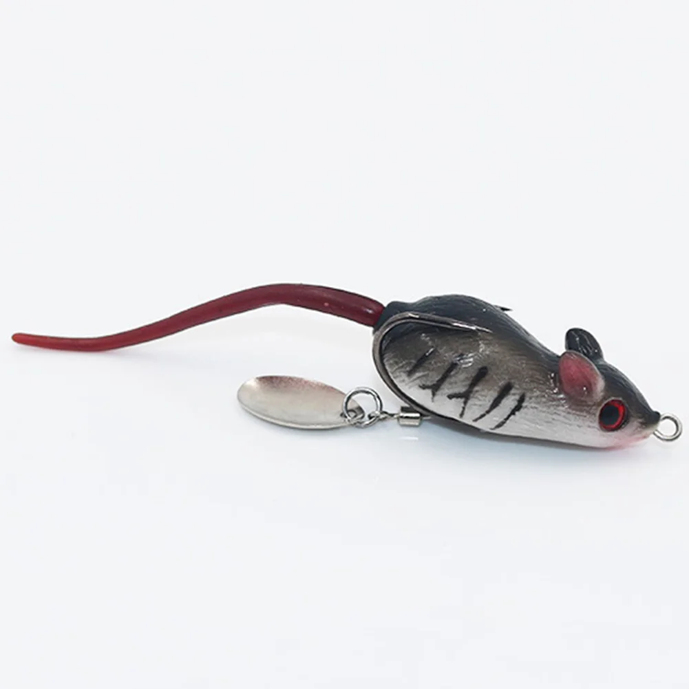 Rubber Mouse Shape Crankbait Flexible Topwater Fake Durable Sequins Artificial Baits Fishing Lure Outdoor Freshwater With Hooks
Rubber Mouse Shape Crankbait Flexible Topwater Fake Durable Sequins Artificial Baits Fishing Lure Outdoor Freshwater With Hooks