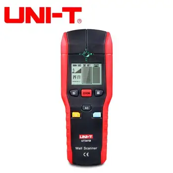UNI T UT387B Wall Scanner Metal Detector Find Metal Wood Studs AC Voltage Live Wire Detect Electric Box Finder Buzze LED FLASH
UNI T UT387B Wall Scanner Metal Detector Find Metal Wood Studs AC Voltage Live Wire Detect Electric Box Finder Buzze LED FLASH