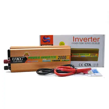 2000W Car Modified Sine Wave Power Inverter Converter Charger Car DC 12V to AC 220v Converter 
2000W Car Modified Sine Wave Power Inverter Converter Charger Car DC 12V to AC 220v Converter