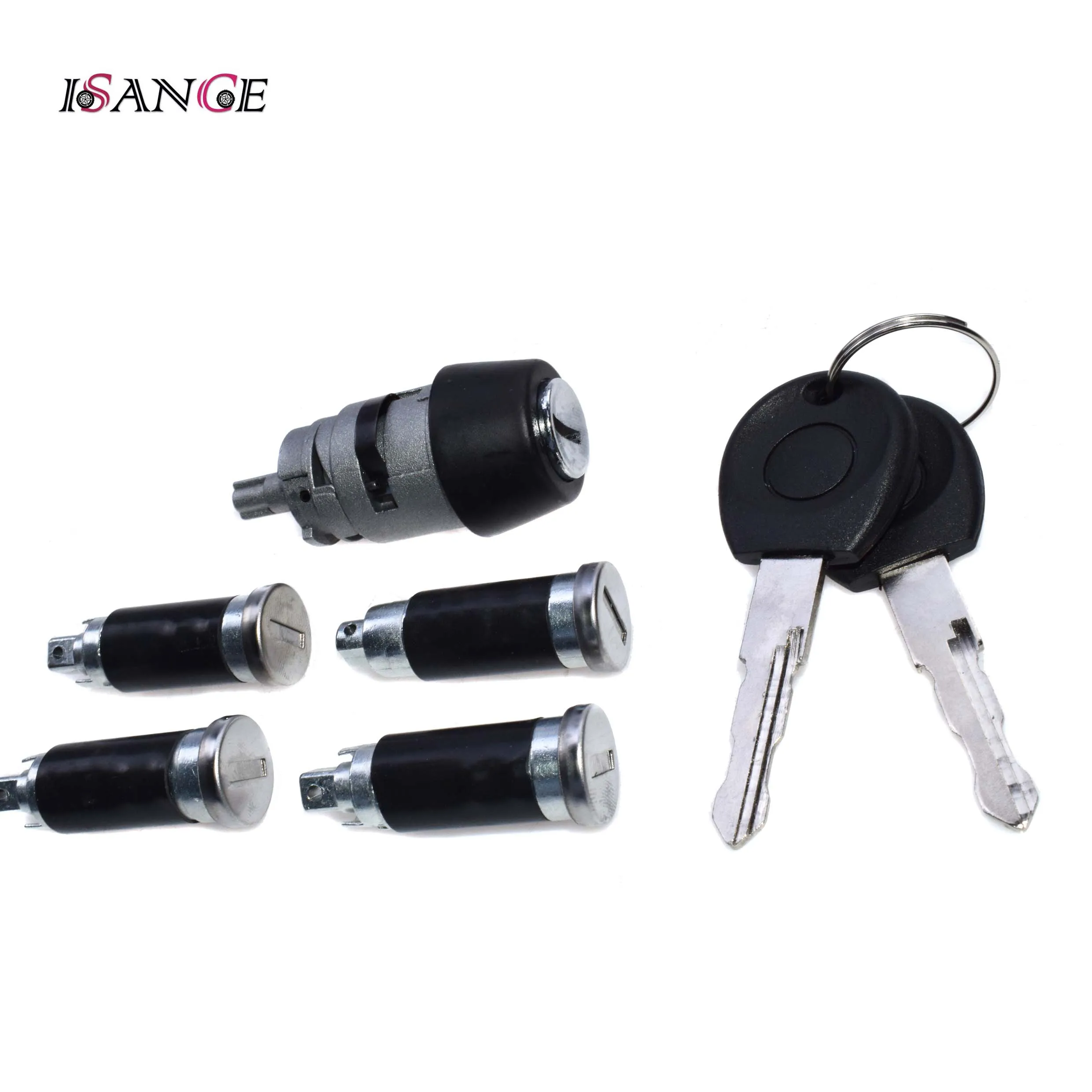 ISANCE Ignition Switch Door Lock Barrel Set For VW Transporter MK IV T4 1990-2003 OE# 701837205
ISANCE Ignition Switch Door Lock Barrel Set For VW Transporter MK IV T4 1990-2003 OE# 701837205