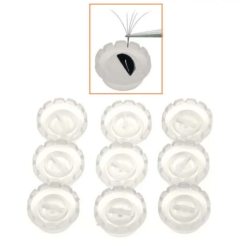False Eyelash Grafting Glue Cup Use for Container eyelash glue Individual eyelashes Extension Tools Silicone 10pcs/Bag sale
False Eyelash Grafting Glue Cup Use for Container eyelash glue Individual eyelashes Extension Tools Silicone 10pcs/Bag sale