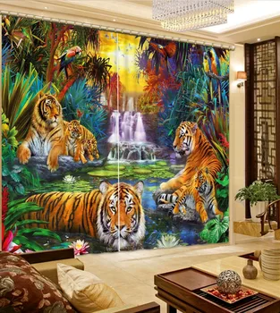 High quality custom 3d curtain fabric European 3D Curtains angel design Curtains For Living Room Bedroom tiger curtains
High quality custom 3d curtain fabric European 3D Curtains angel design Curtains For Living Room Bedroom tiger curtains