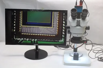 Trinocular Stereo Microscope 3.5-90X Continuous Zoom Magnification 14MP HDMI USB Camera Adjustable LED Light Source Phone Repair
Trinocular Stereo Microscope 3.5-90X Continuous Zoom Magnification 14MP HDMI USB Camera Adjustable LED Light Source Phone Repair