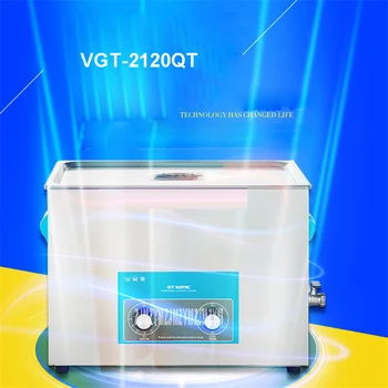 VGT-2120QT 20L Ultrasonic Cleaner Heating Timer Surgical Steel Stainless Steel Tank Jewelery Parts Cleaning Machine 110V/ 220V
VGT-2120QT 20L Ultrasonic Cleaner Heating Timer Surgical Steel Stainless Steel Tank Jewelery Parts Cleaning Machine 110V/ 220V