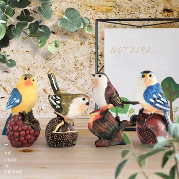 Resin Bird Artware Creative Vintage Artfical Birds Figurines Playful Magpie Ornament Birthday Gift Kid Gift Home Decor
Resin Bird Artware Creative Vintage Artfical Birds Figurines Playful Magpie Ornament Birthday Gift Kid Gift Home Decor