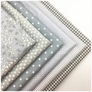 Gray flower dot Stripe Cotton Fabric Diy Sewing Patchwork Quilting Doll Cloth Handmade Needlework Material Telas to Patchwork
Gray flower dot Stripe Cotton Fabric Diy Sewing Patchwork Quilting Doll Cloth Handmade Needlework Material Telas to Patchwork