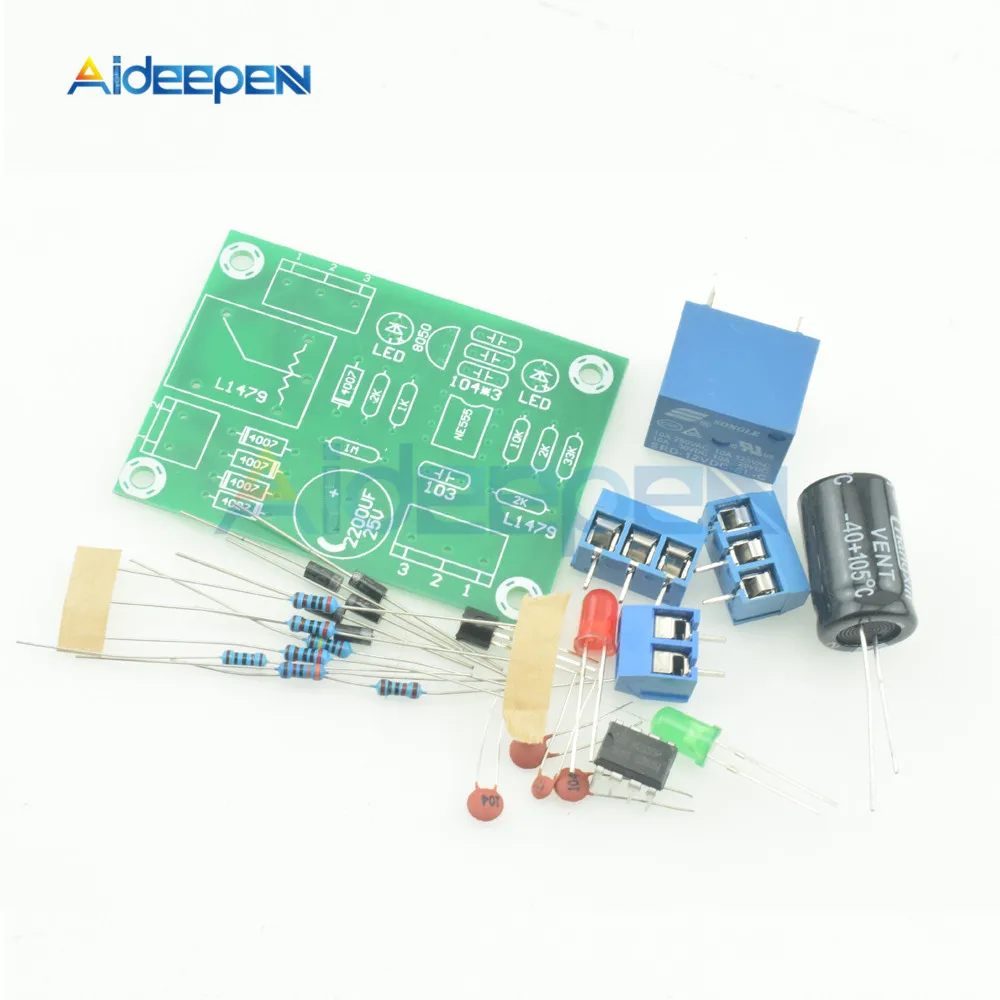 DC 12V Water Liquid Level Controller Module Detection Switch Water Level Detection Sensor Module Low Pressure DIY Kit
DC 12V Water Liquid Level Controller Module Detection Switch Water Level Detection Sensor Module Low Pressure DIY Kit