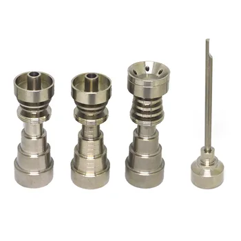 Domeless Titanium Nail 10&14 & 18 & 19 mm 3 Parts Adjustable Male& Female Grade 2 Universal 6 In 1 Titanium nail Free Shipping
Domeless Titanium Nail 10&14 & 18 & 19 mm 3 Parts Adjustable Male& Female Grade 2 Universal 6 In 1 Titanium nail Free Shipping