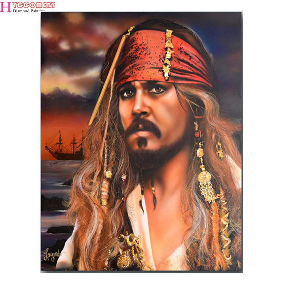 Diamond embroidery pirates Captain Jack Sparrow 5d diamond painting, full diamond mosaic picture of rhinestones cross stitch gif
Diamond embroidery pirates Captain Jack Sparrow 5d diamond painting, full diamond mosaic picture of rhinestones cross stitch gif