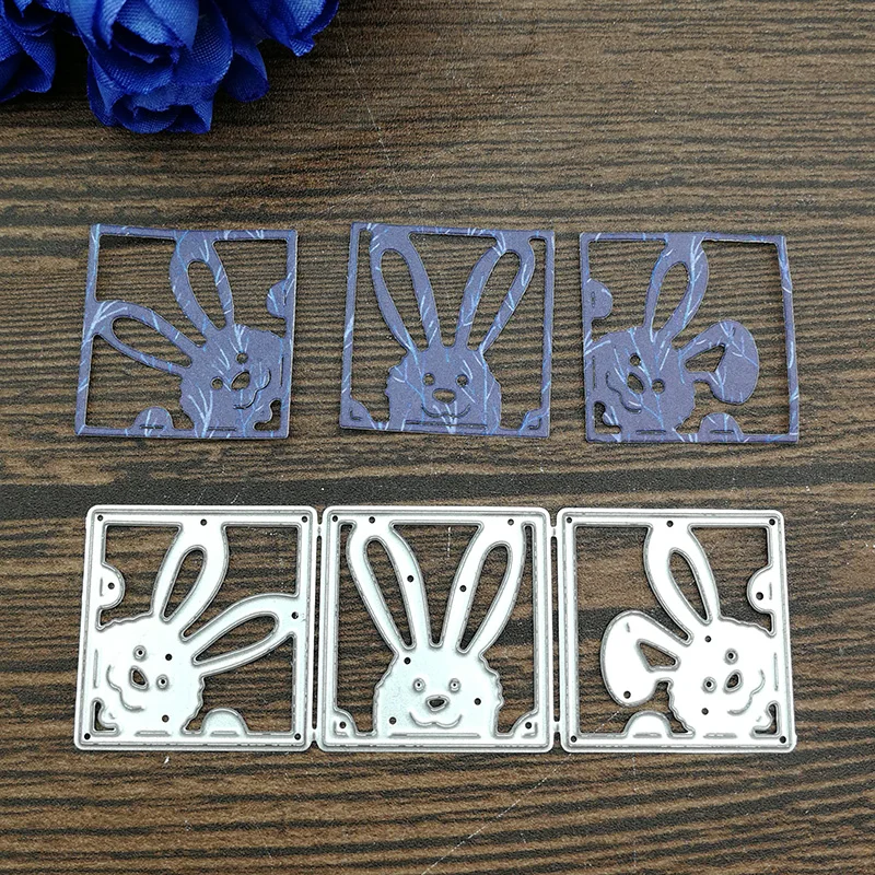 Rabbit frame Metal Cutting Dies Stencils For Card Making Decorative Embossing Suit Paper Cards Stamp DIY
Rabbit frame Metal Cutting Dies Stencils For Card Making Decorative Embossing Suit Paper Cards Stamp DIY