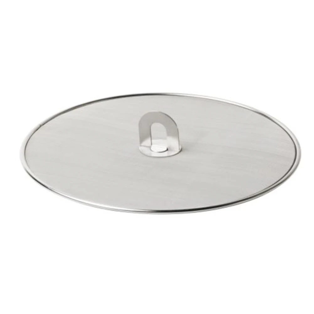 For Frying Pan Oil Resist High Temperature Resistant Kitchen Accessories Mesh Pan Lid Splatter Screen Protective Stainless Steel
For Frying Pan Oil Resist High Temperature Resistant Kitchen Accessories Mesh Pan Lid Splatter Screen Protective Stainless Steel