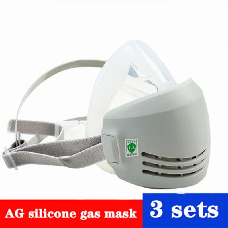 Professional Chemical Dust Mask Breathable AG Silicone Body KN90 Filters Electric Welder Anti-haze Smoke Mine Cement Industrial
Professional Chemical Dust Mask Breathable AG Silicone Body KN90 Filters Electric Welder Anti-haze Smoke Mine Cement Industrial